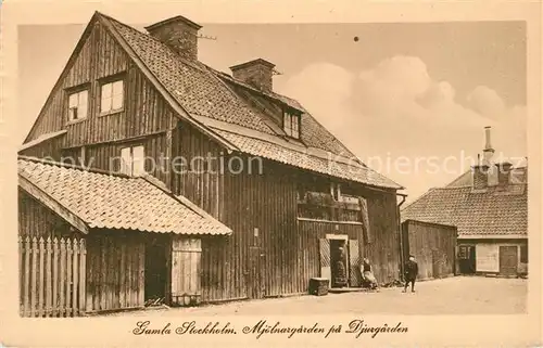 AK / Ansichtskarte Stockholm Alte Siedlung Stockholm