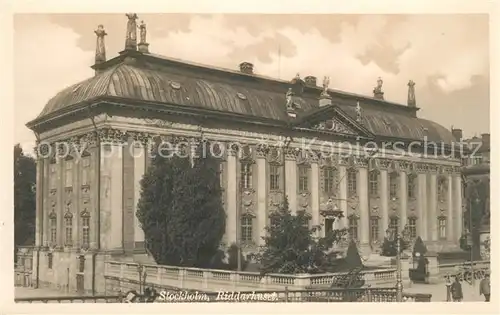 AK / Ansichtskarte Stockholm Riddarhuset Stockholm