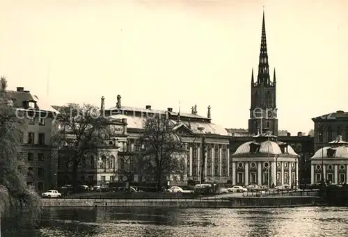 AK / Ansichtskarte Stockholm Stadtansicht Kirche Stockholm