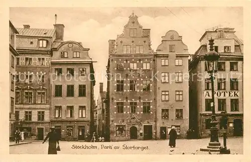 AK / Ansichtskarte Stockholm Stortorget Stockholm