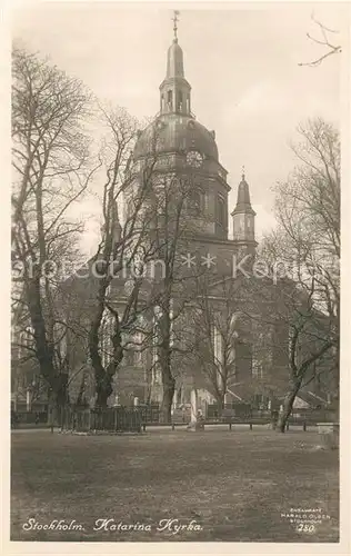 AK / Ansichtskarte Stockholm Katarina Kyrka Stockholm