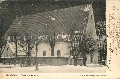 AK / Ansichtskarte Nykoeping oestra Kyrkan Nykoeping