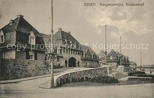 AK / Ansichtskarte Essen_Ruhr Margaretenhoehe Brueckenkopf Essen_Ruhr