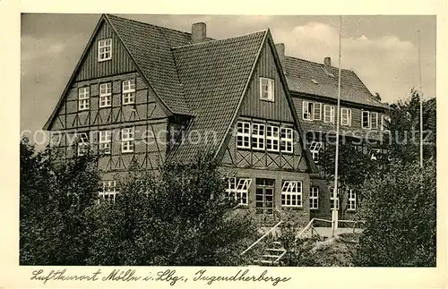 AK / Ansichtskarte Moelln_Lauenburg Jugendherberge Moelln_Lauenburg