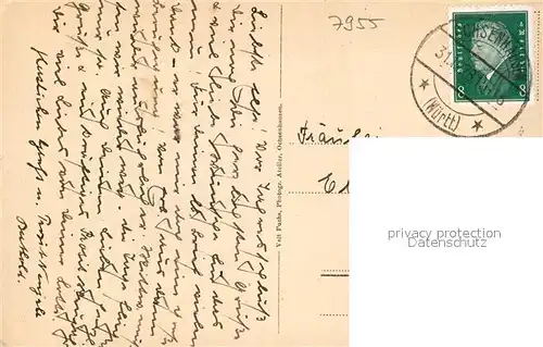 AK / Ansichtskarte Ochsenhausen Stadtbild von Nord Ost Benediktinerabtei Alpenpanorama Ochsenhausen