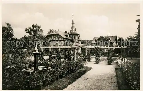 AK / Ansichtskarte Bad_Steben Rosengarten Stahlbad Moorbad Bad_Steben