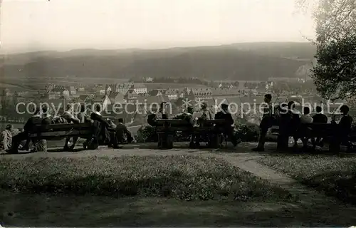 AK / Ansichtskarte Kronach_Oberfranken Ausflug Turner Nuernberg Gruppenbild Kronach Oberfranken