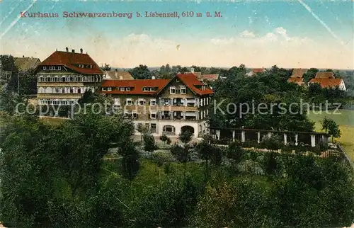 AK / Ansichtskarte Bad_Liebenzell Kurhaus Schwarzenberg Kurort im Schwarzwald Bad_Liebenzell