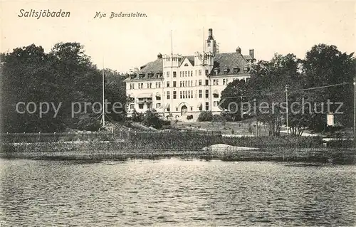 AK / Ansichtskarte Saltsjoebaden Nya Badanstalten Saltsjoebaden