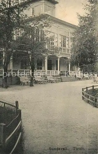 AK / Ansichtskarte Sundsvall Tivoli Sundsvall