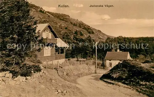 AK / Ansichtskarte Kullen Italienska Vaegen Kullen