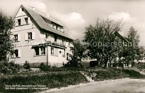 AK / Ansichtskarte Maisenbach_Zainen Haus Bethel Gaestehaus 