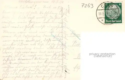 AK / Ansichtskarte Moettlingen Christliches Erholungsheim Rettungsarche Moettlingen