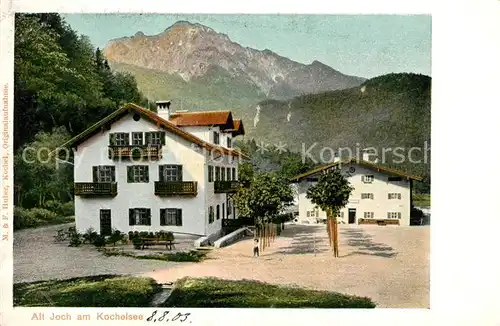 AK / Ansichtskarte Altjoch Teilansicht mit Alpenblick Altjoch