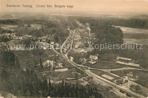 AK / Ansichtskarte Smalands Taberg utsikt fran Bergets topp Smalands