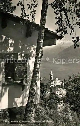 AK / Ansichtskarte Locarno_Lago_Maggiore Madonna del Sasso Locarno_Lago_Maggiore