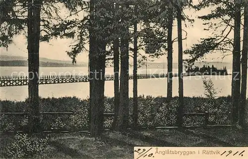 AK / Ansichtskarte Raettvik Anglatsbryggan Raettvik