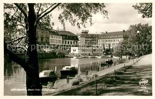 AK / Ansichtskarte Goeteborg Motiv fran Vallgraven Goeteborg