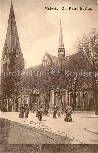 AK / Ansichtskarte Malmoe St Petri kyrka Malmoe