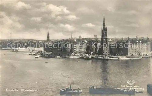 AK / Ansichtskarte Stockholm Riddarholmen Stockholm