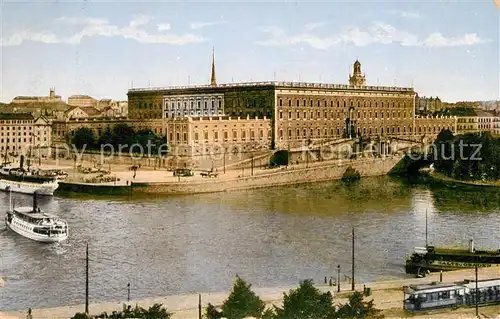 AK / Ansichtskarte Stockholm Schloss Stockholm