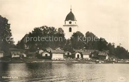 AK / Ansichtskarte Raettviks_Kyrka Panorama Raettviks Kyrka