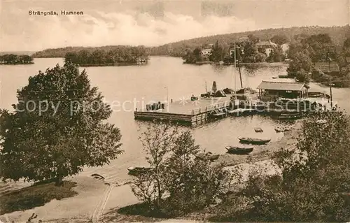 AK / Ansichtskarte Straengnaes Hamnen Straengnaes