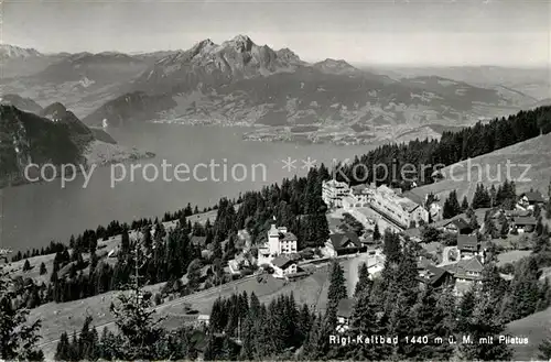 AK / Ansichtskarte Rigi_Kaltbad mit Pilatus Rigi_Kaltbad