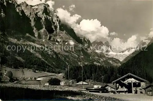 AK / Ansichtskarte Gadmen An der Sustenstrasse Gadmen