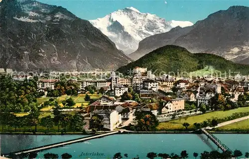 AK / Ansichtskarte Interlaken_BE Panorama Interlaken_BE