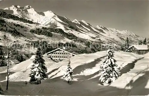 AK / Ansichtskarte Adelboden Chalet Mondial des Eclaireuses  Adelboden