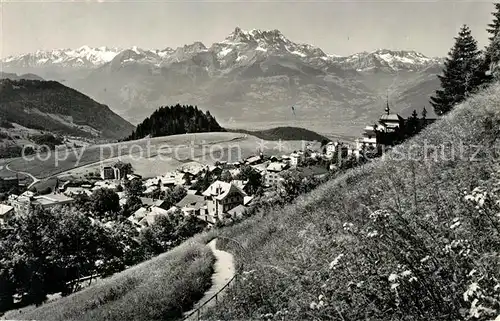 AK / Ansichtskarte Leysin Les Dents du Midi Leysin