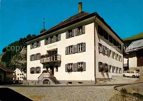 AK / Ansichtskarte Madulain Schulheim Palazzo Josty Madulain