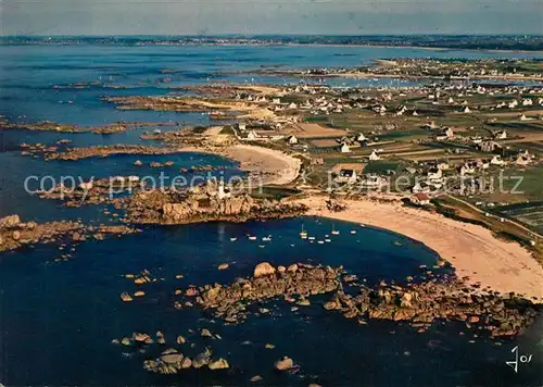 AK / Ansichtskarte Brignogan Fliegeraufnahme Brignogan