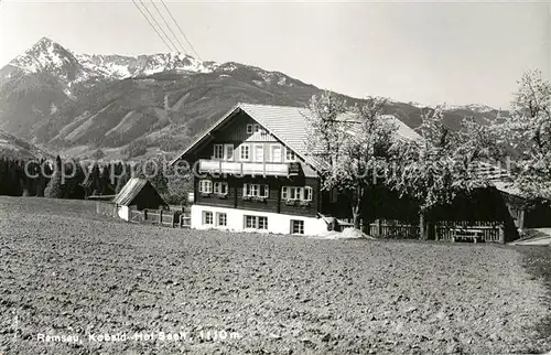 AK / Ansichtskarte Ramsau_Dachstein_Steiermark Hotel Kobaldhof  Ramsau_Dachstein