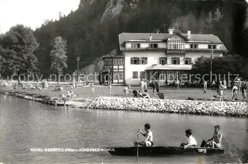 AK / Ansichtskarte Achensee Hotel Seespitz Achensee