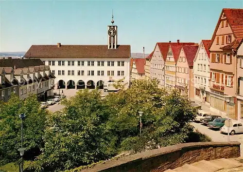 AK / Ansichtskarte Boeblingen Marktplatz Rathaus Boeblingen