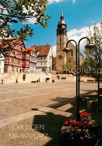 AK / Ansichtskarte Boeblingen Marktplatz Boeblingen