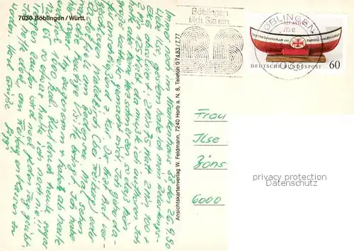 AK / Ansichtskarte Boeblingen  Boeblingen