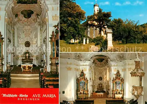 AK / Ansichtskarte Deggingen Wallfahrtskirche Ava Maria Deggingen
