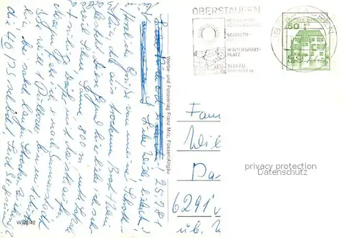 AK / Ansichtskarte Oberstaufen  Oberstaufen