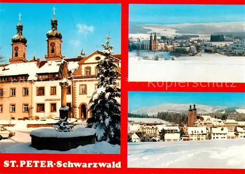AK / Ansichtskarte St_Peter_Schwarzwald  St_Peter_Schwarzwald
