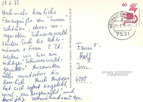 AK / Ansichtskarte Schellbronn Fliegeraufnahme Campingplatz Schellbronn