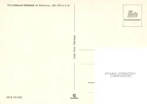 AK / Ansichtskarte Schiltach  Schiltach