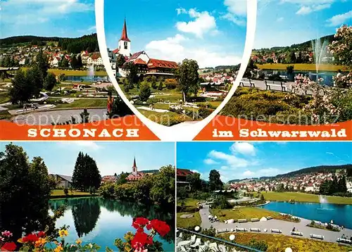 AK / Ansichtskarte Schonach_Schwarzwald  Schonach Schwarzwald