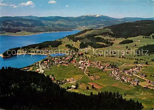 AK / Ansichtskarte Schluchsee Fliegeraufnahme Feldberg Schluchsee