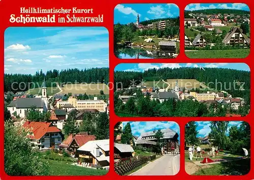 AK / Ansichtskarte Schoenwald_Schwarzwald  Schoenwald Schwarzwald