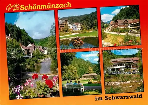 AK / Ansichtskarte Schoenmuenzach Berghof Schoenmuenzach