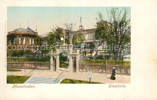 AK / Ansichtskarte Stockholm Hasselbacken Stockholm