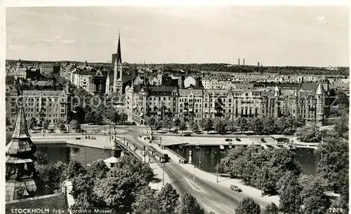 AK / Ansichtskarte Stockholm Fran Nordiska Museet Stockholm